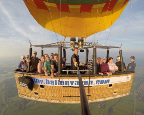 Ballonvaart uit Nijmegen naar Persingen